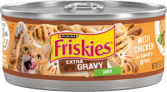 Friskies Extra Gravy Chicken Wet Cat Food 5 5Oz Wet Cat Food - main product image