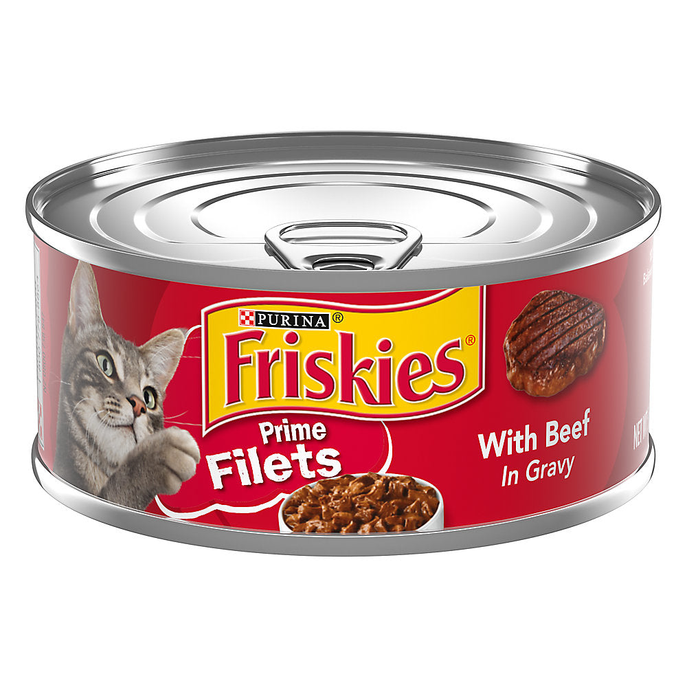 Friskies Prime Filet Beef in Gravy Wet Cat Food (5.5oz) - main product image