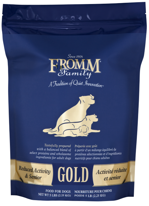 Fromm Gold Senior & Reduced Activity Chicken Dry Dog Food - main product image