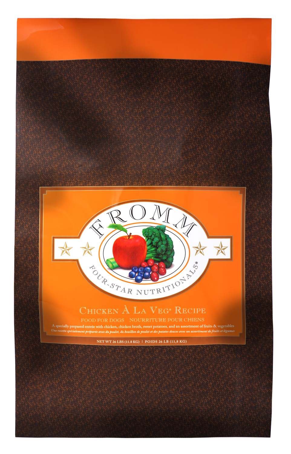 Fromm 4 Star All Life Stages Chicken A La Veg Dry Dog Food - main product image