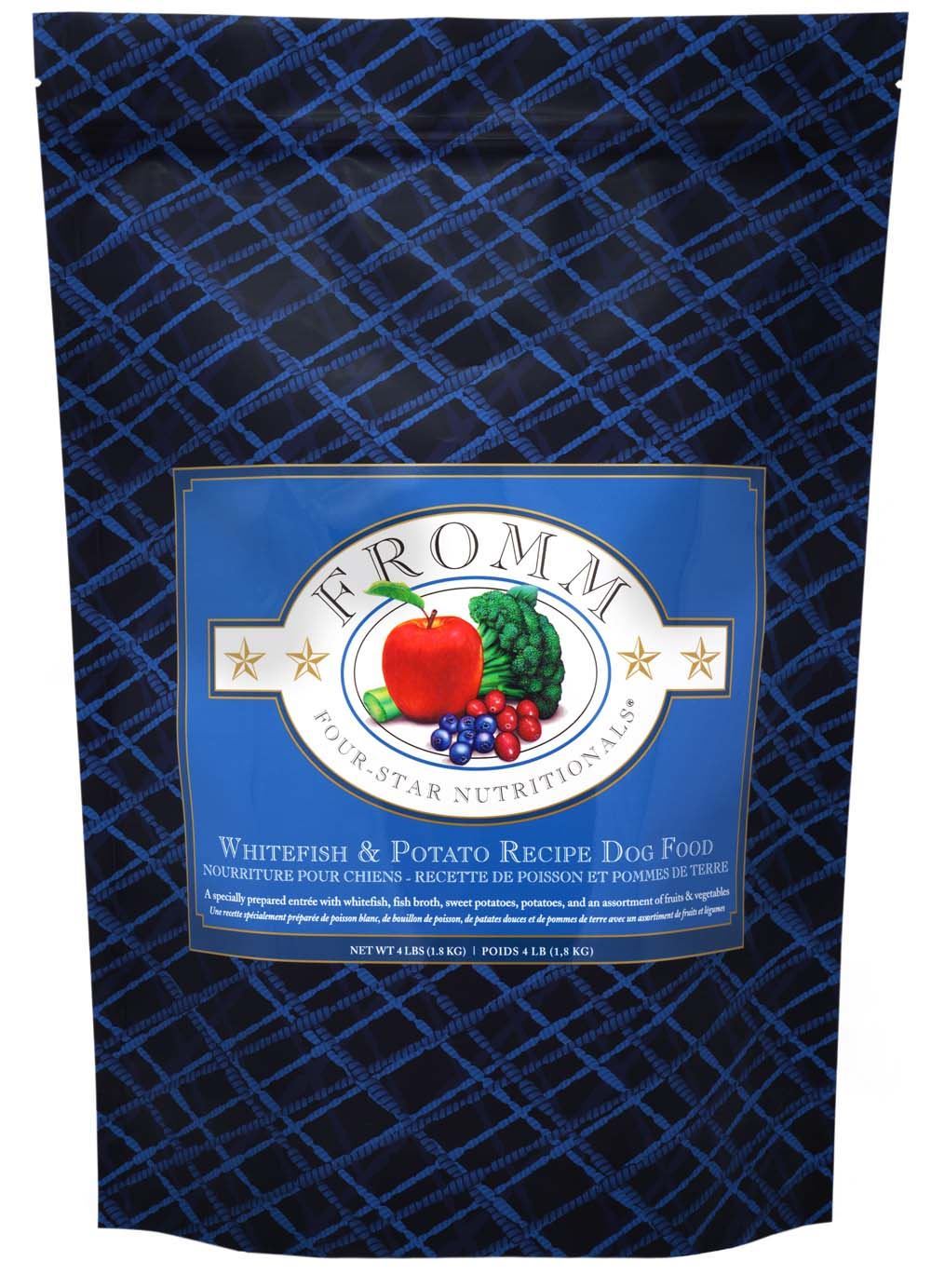 Fromm 4 Star All Life Stages Whitefish & Potato Dry Dog Food - main product image