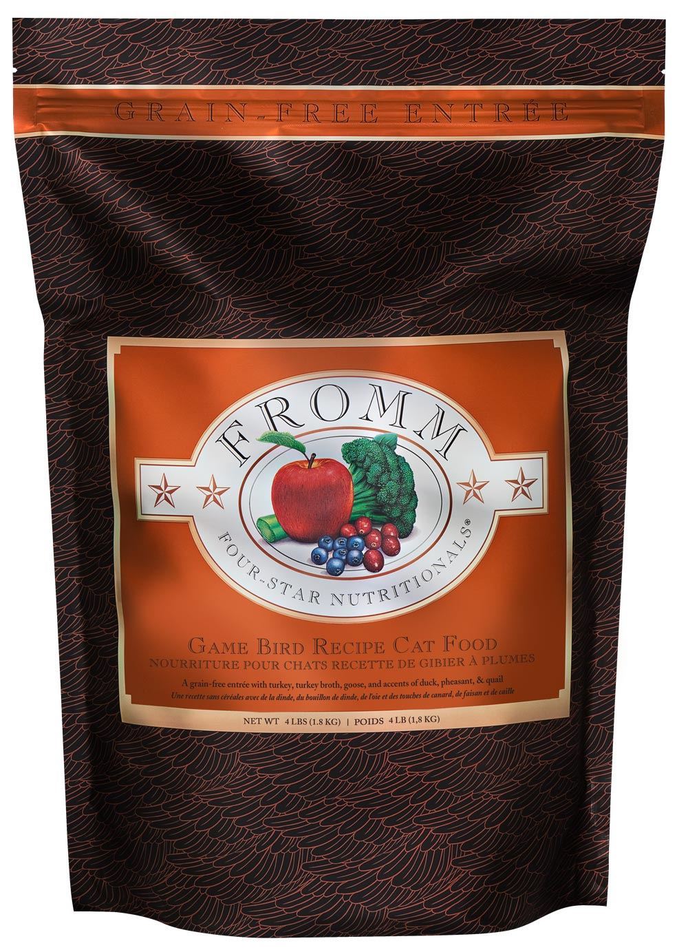 Fromm 4 Star Adult Grain Free Game Bird Dry Cat Food Dry Cat - main product image