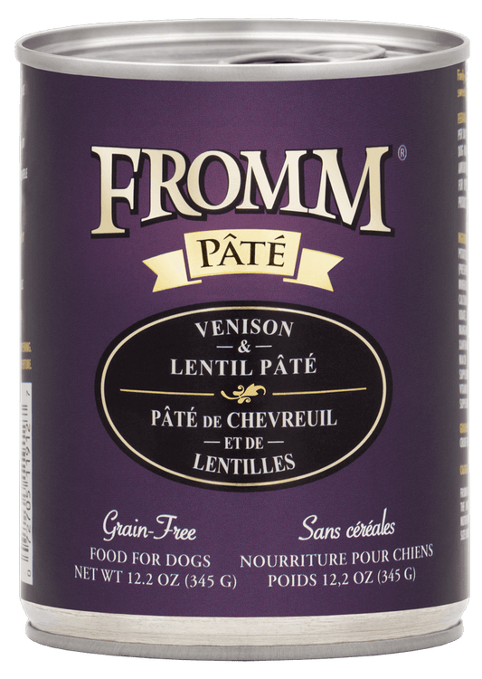 Wet Dog Food Premium Venison Recipe 12.2oz Daily Meals Premi - main product image