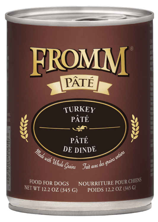 Fromm All Life Stages Turkey Pate Wet Dog Food (12.2oz) - main product image