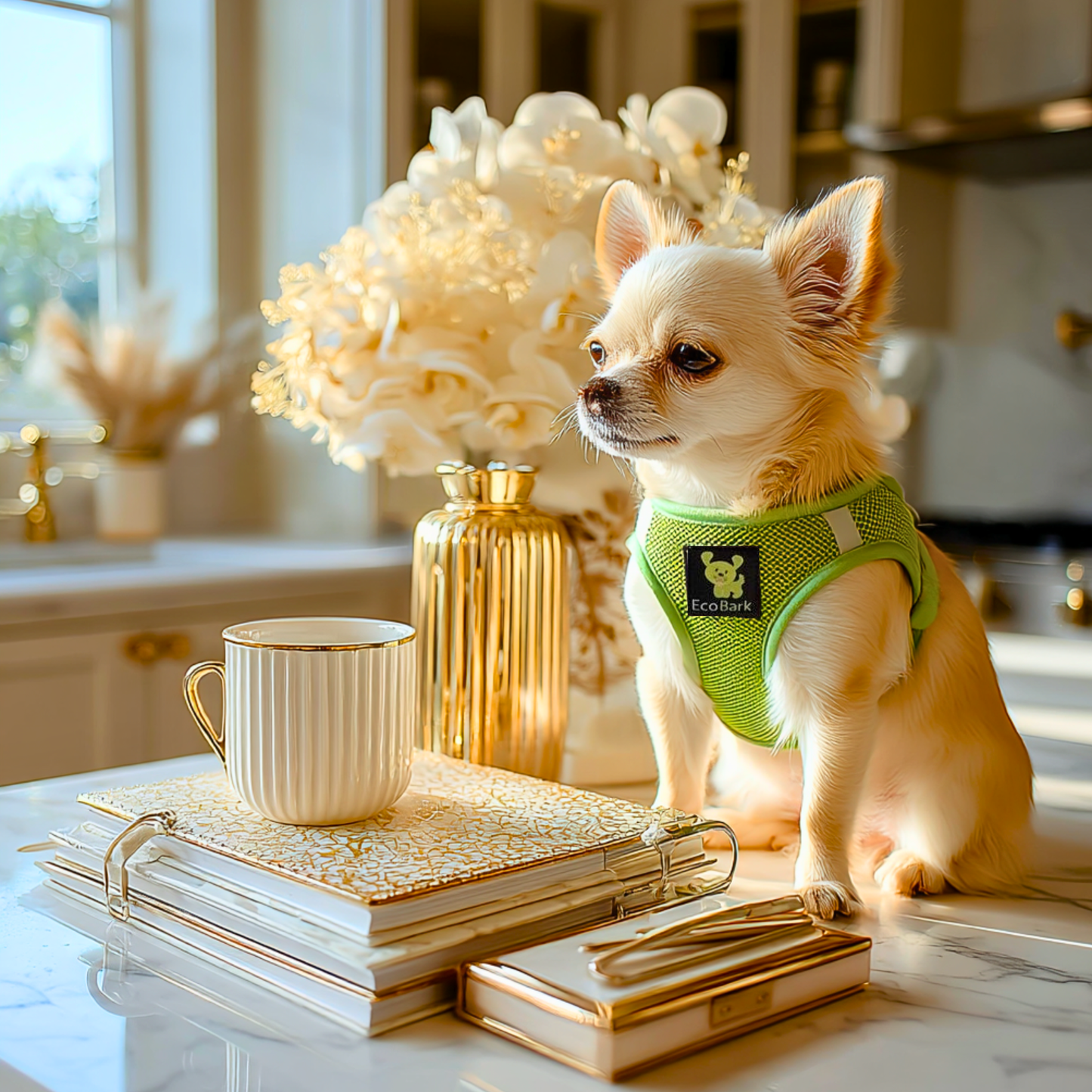 Dog Harness EcoBark Step In Harness XXXS to Small Breeds- - gallery product image for dog harness