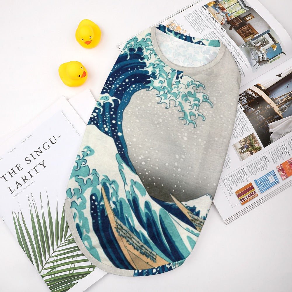 Pet Supply Hokusai Great Wave Off Kanagawa Vest for Comfort main product image for dogs and cats