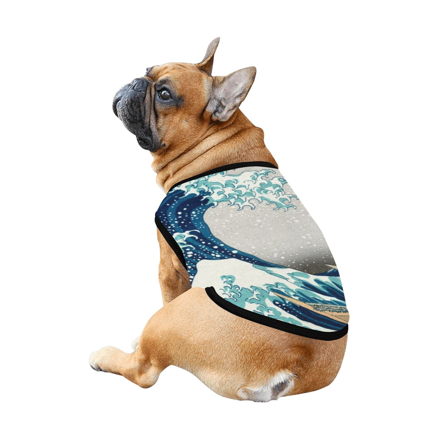 Pet Supply Hokusai Great Wave Off Kanagawa Tank Top main product image for dogs and cats