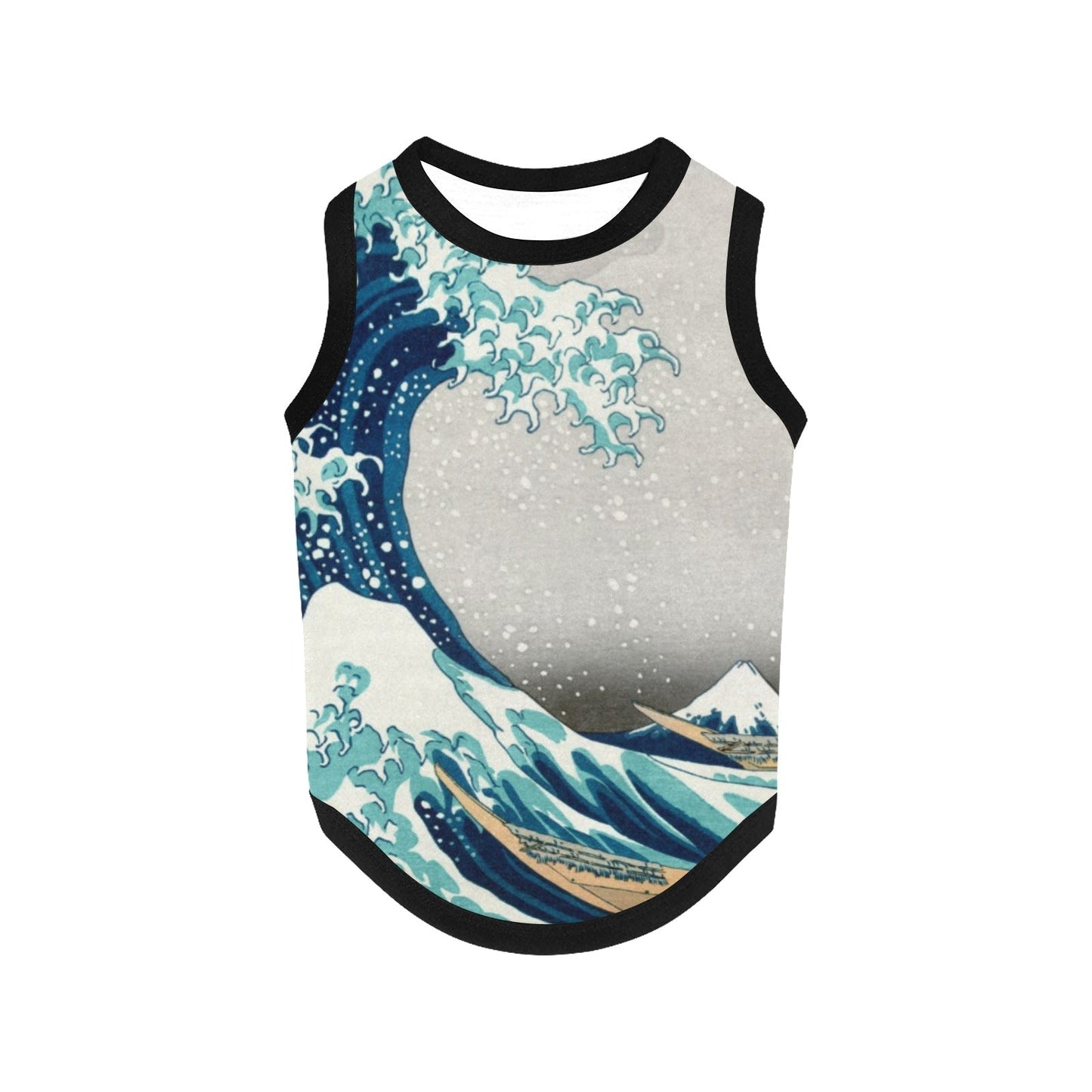 Pet Supply Hokusai Great Wave Off Kanagawa Tank Top main product image for dogs and cats
