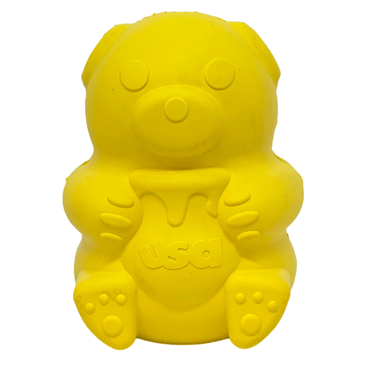 Honey Bear Edispenser Durable Rubber Treat Dispenser For USA - main product image