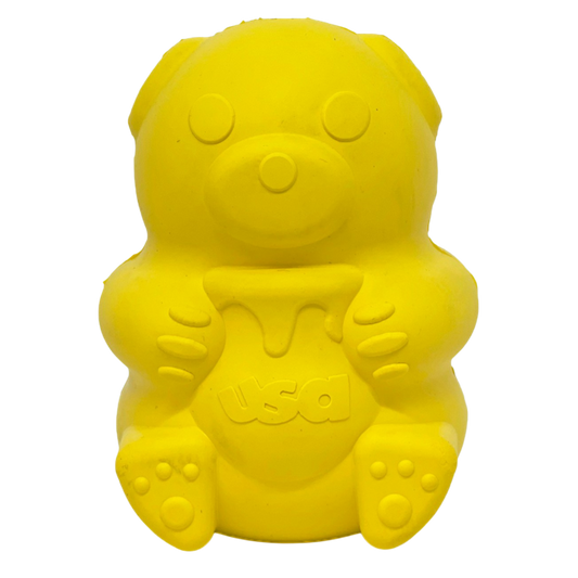 Honey Bear Edispenser Durable Rubber Treat Dispenser For USA - main product image