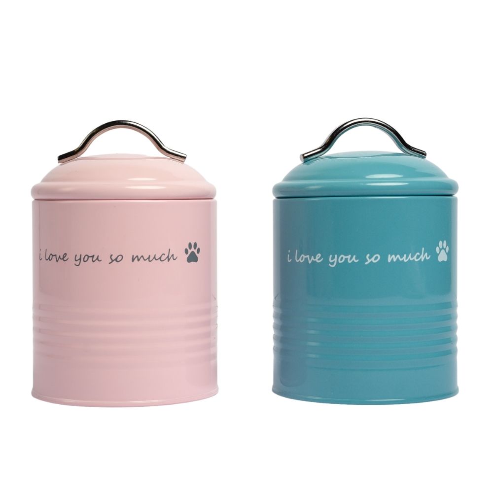 Dog Treats Love You So Much Treat Canister Gift Set Essentia - main product image for dog treats