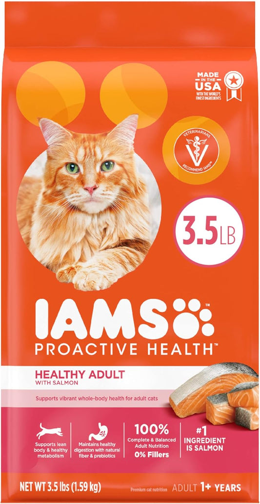 Iams Proactive Health Salmon Tuna Dry Cat Food Dry Cat Food - main product image