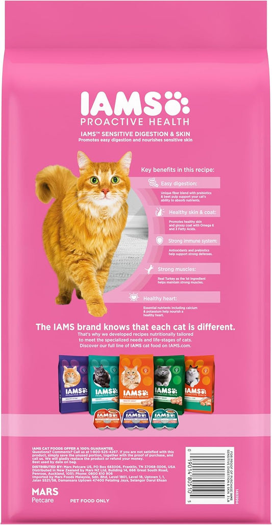 Iams Proactive Health Sensitive Digestion Skin Turkey Dry - detail view