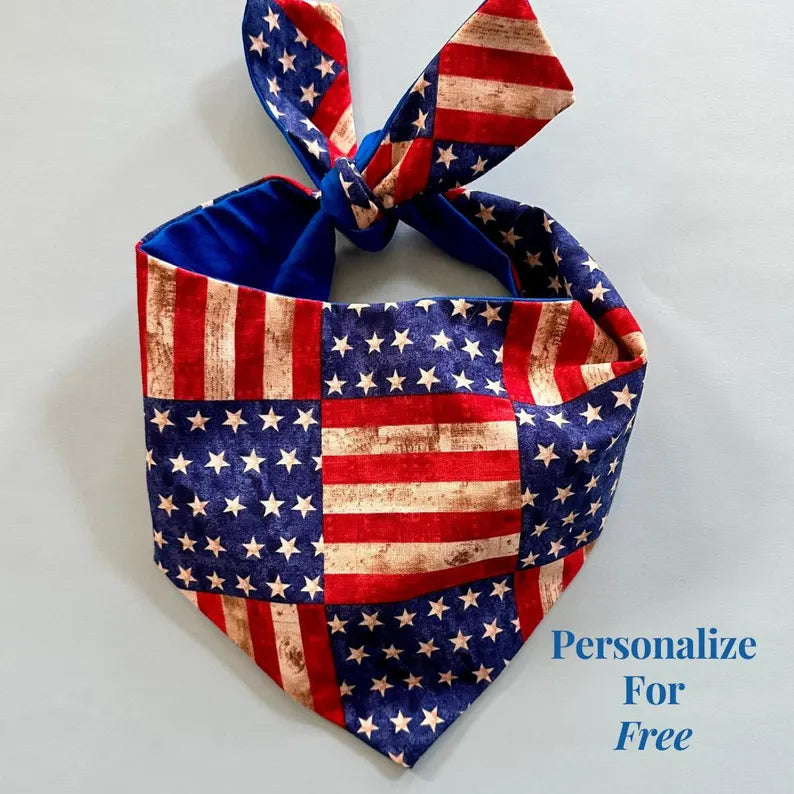 USA Dog Bandana - main product image