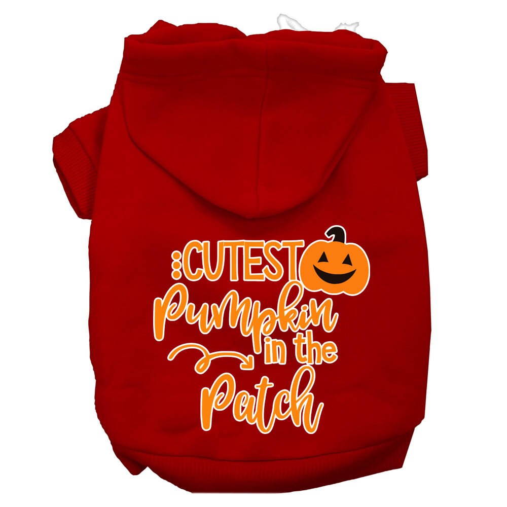 Dog Hoodie Cutest Pumpkin in the Patch Festive Spirit Fun - gallery image 8