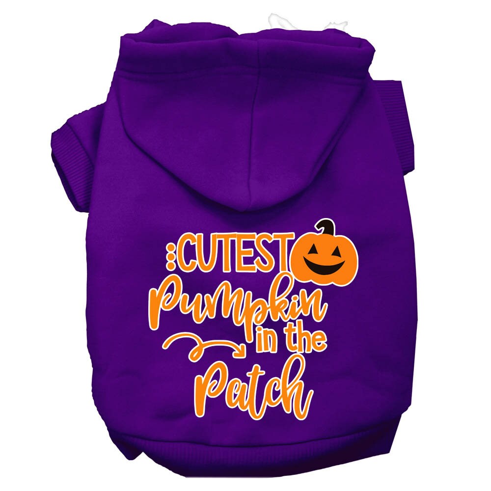 Dog Hoodie Cutest Pumpkin in the Patch Festive Spirit Fun - gallery image 7
