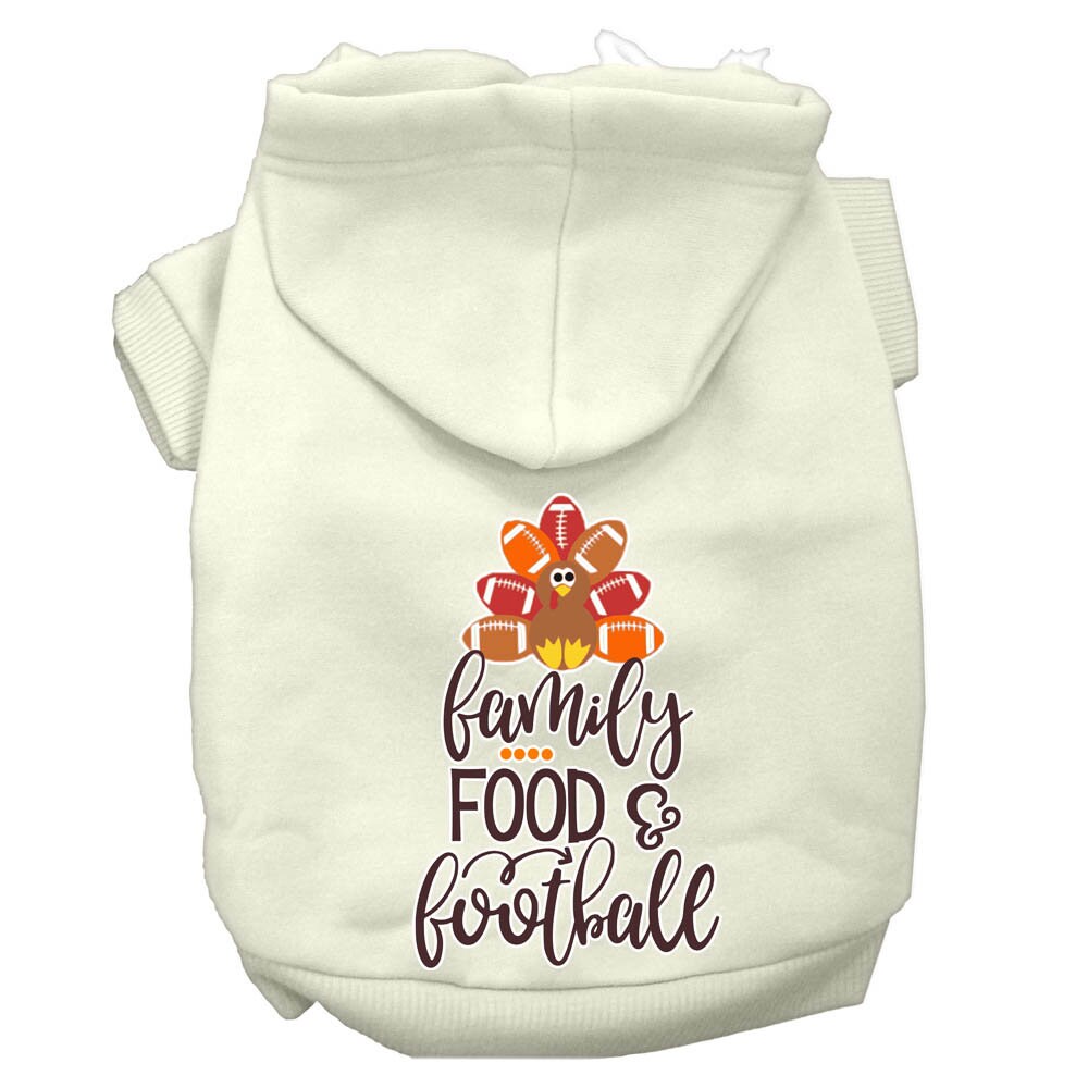 Dog Hoodie Family Food and Football for Festive Joy Wear for - gallery image 6