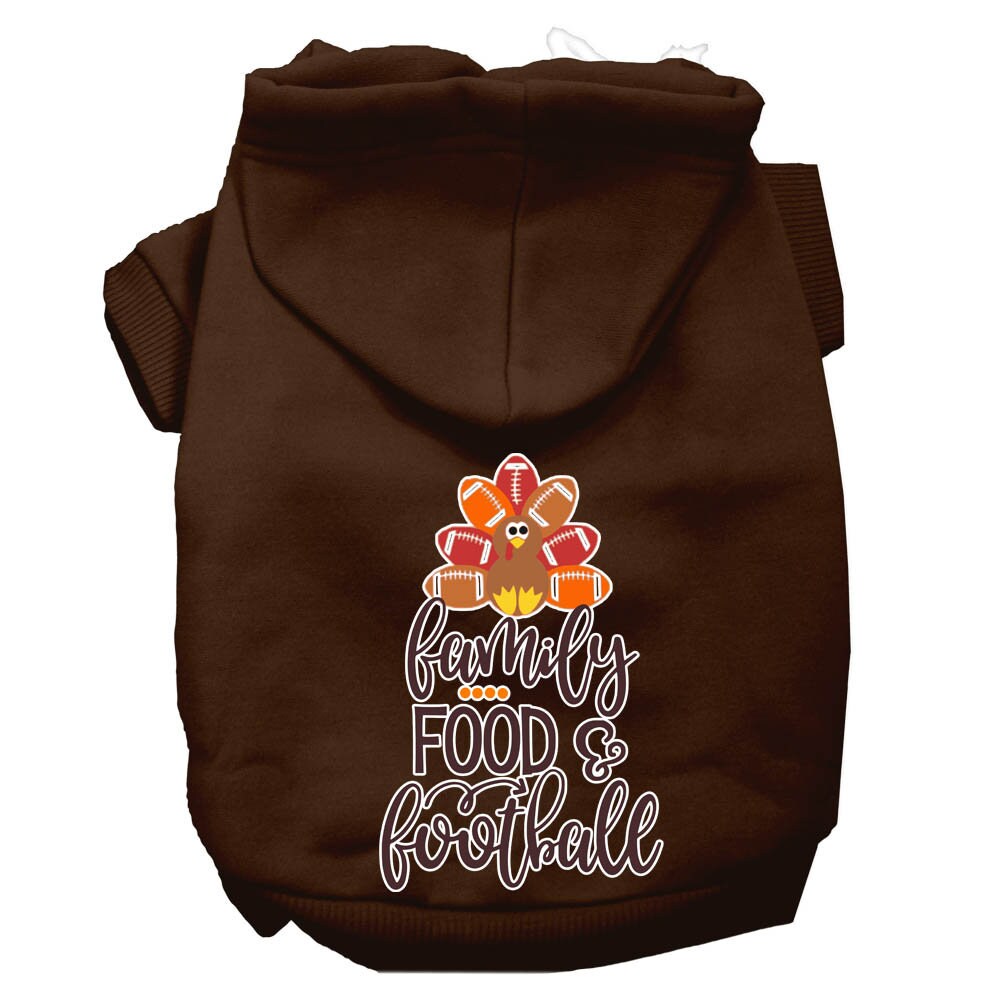 Dog Hoodie Family Food and Football for Festive Joy Wear for - gallery image 5