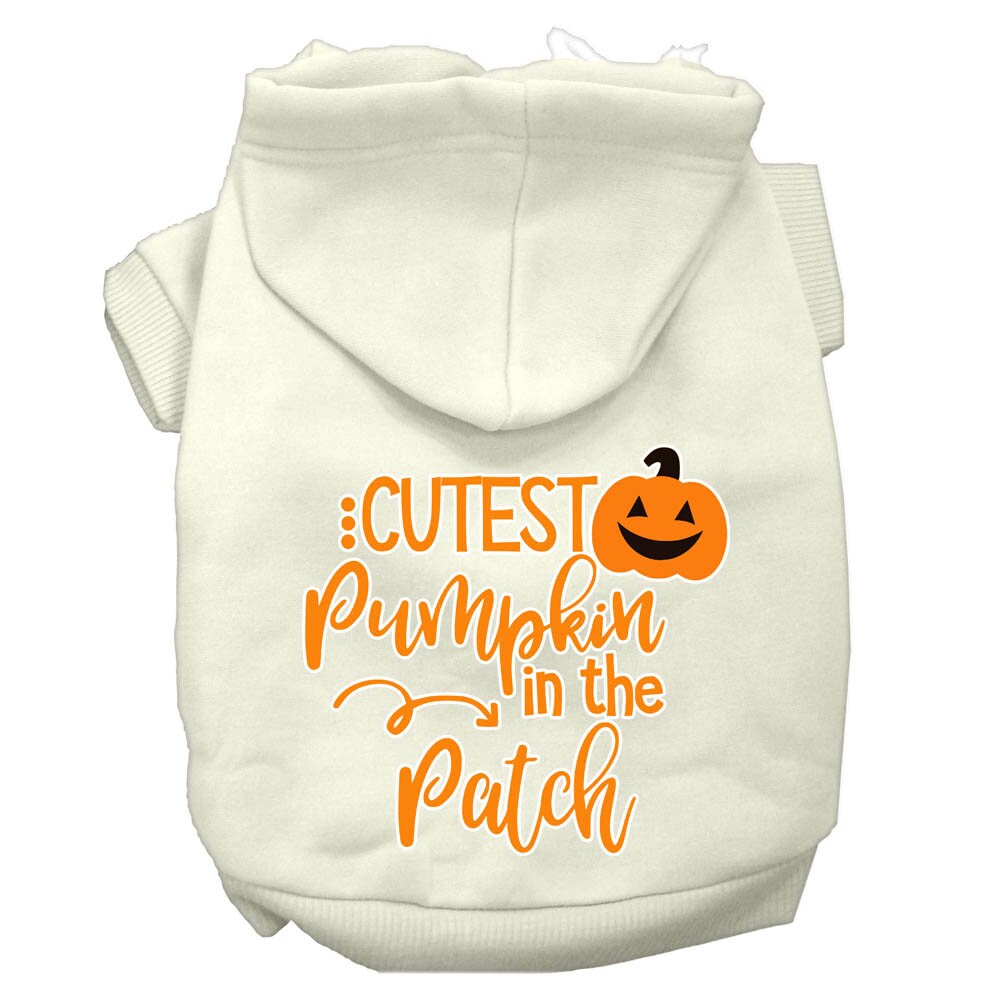 Dog Hoodie Cutest Pumpkin in the Patch Festive Spirit Fun - gallery image 5