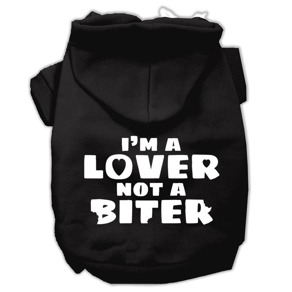 Dog Hoodie Im Lover Not Biter for Royal Comfort Wear for - lifestyle view