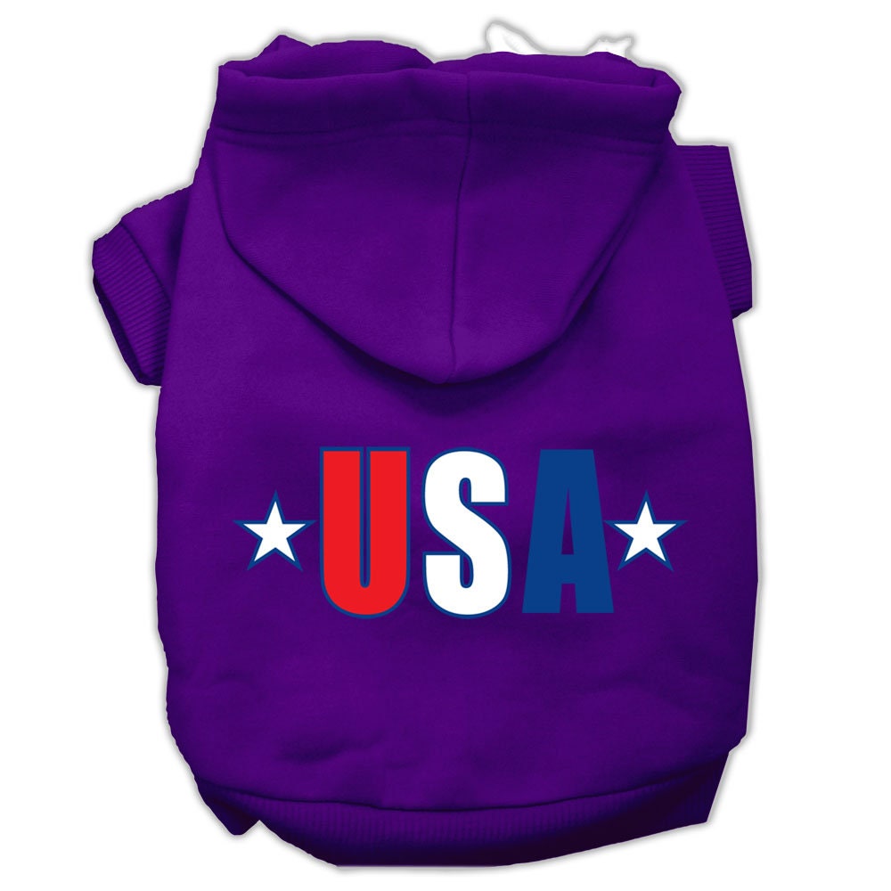Dog Hoodie USA Star Patriotic for Your Pet Royal Style for - gallery image 10
