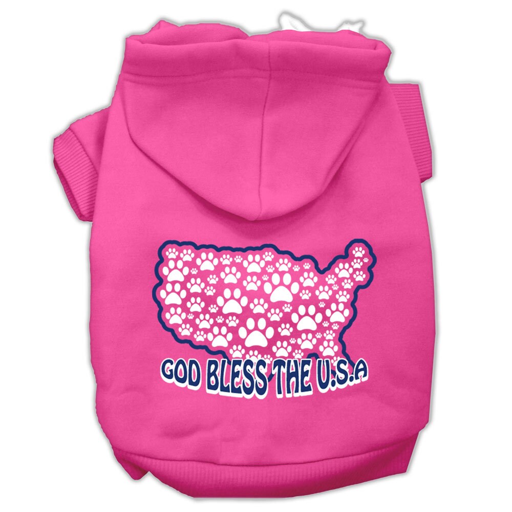 Dog Hoodie God Bless The USA for Royal Patriotic Style for - gallery image 9