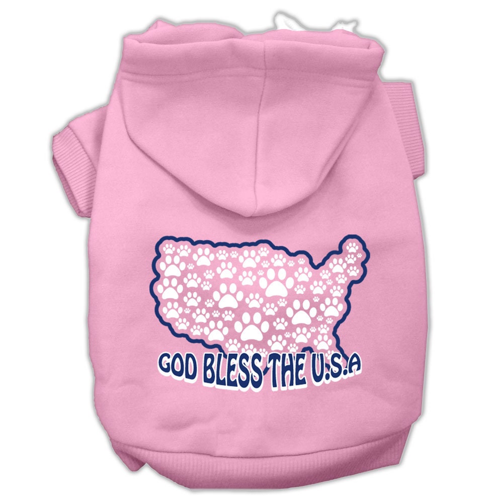 Dog Hoodie God Bless The USA for Royal Patriotic Style for - gallery image 10