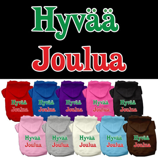 Dog Hoodie Hyvaa Joulua Festive Comfort Pet for Festive - main product image