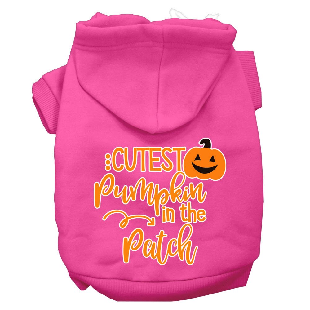Dog Hoodie Cutest Pumpkin in the Patch Festive Spirit Fun - gallery image 9