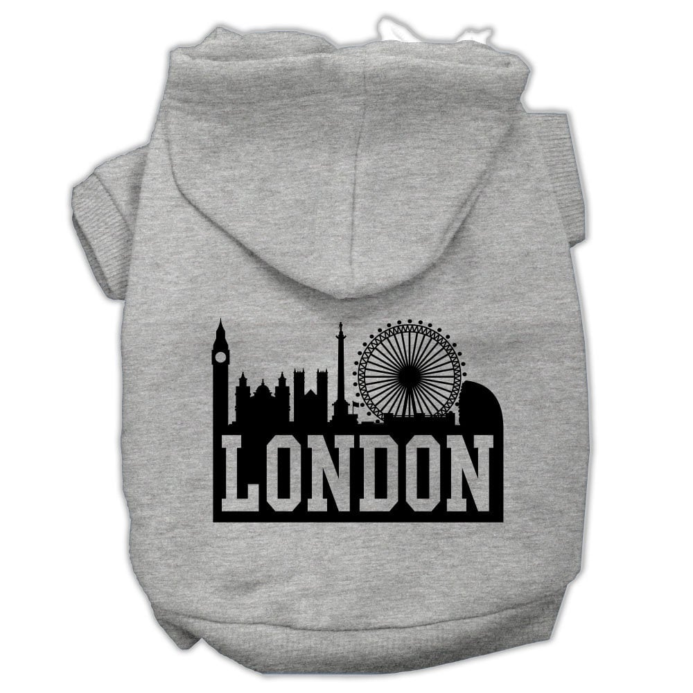 Dog Hoodie London Skyline for Royal Style and Comfort Wear - gallery image 7