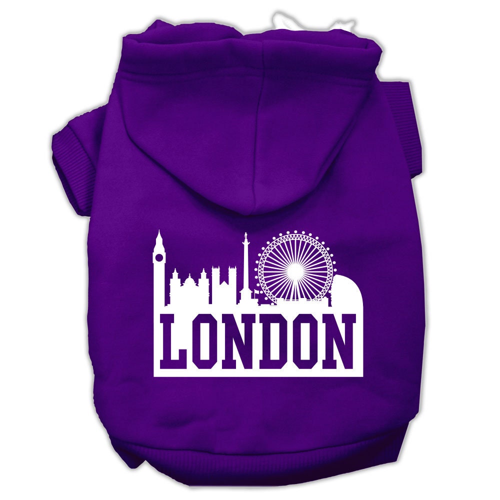 Dog Hoodie London Skyline for Royal Style and Comfort Wear - gallery image 10
