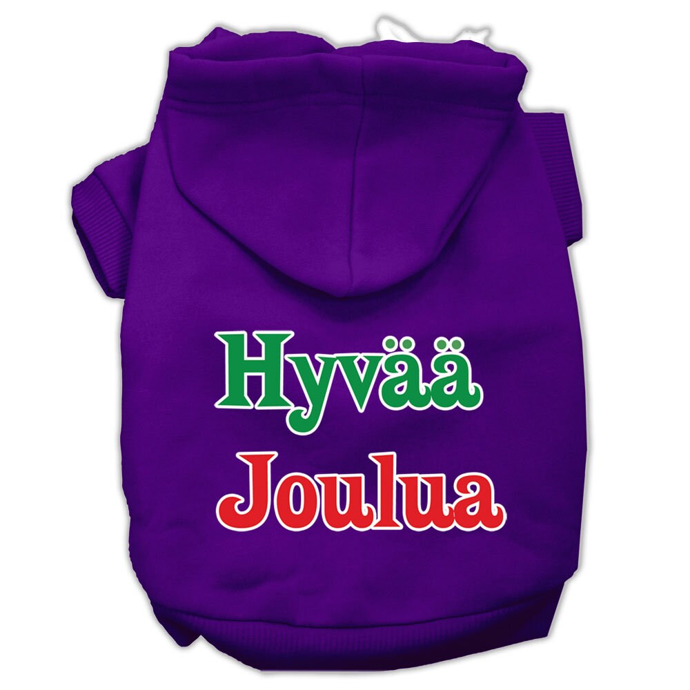 Dog Hoodie Hyvaa Joulua Festive Comfort Pet for Festive - gallery image 7