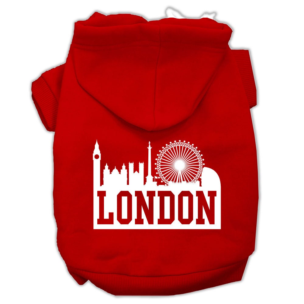 Dog Hoodie London Skyline for Royal Style and Comfort Wear - gallery image 9