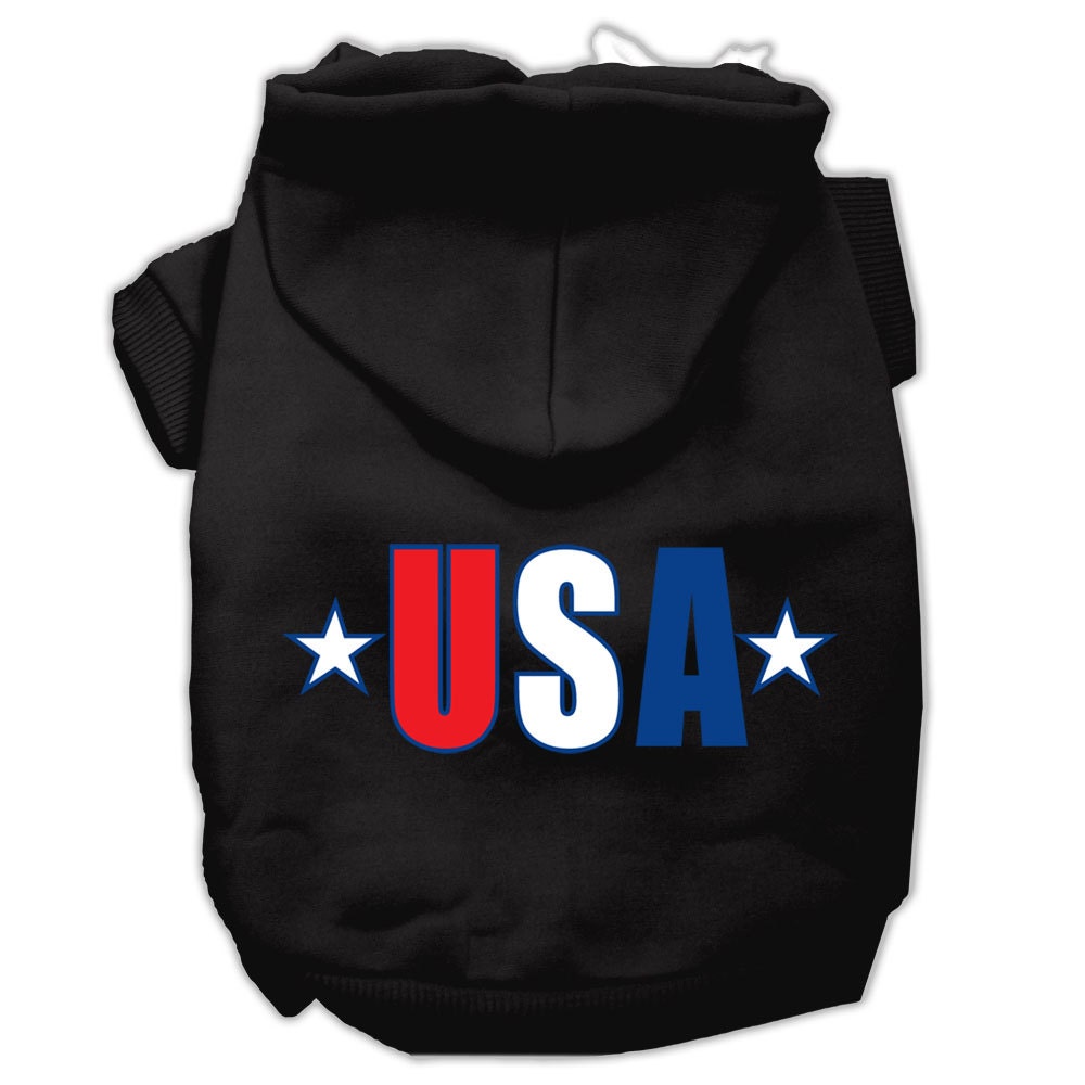 Dog Hoodie USA Star Patriotic for Your Pet Royal Style for - lifestyle view