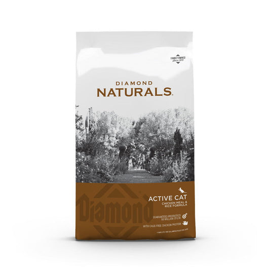 Diamond Naturals Active Cat Chicken & Rice Dry Cat Food - main product image