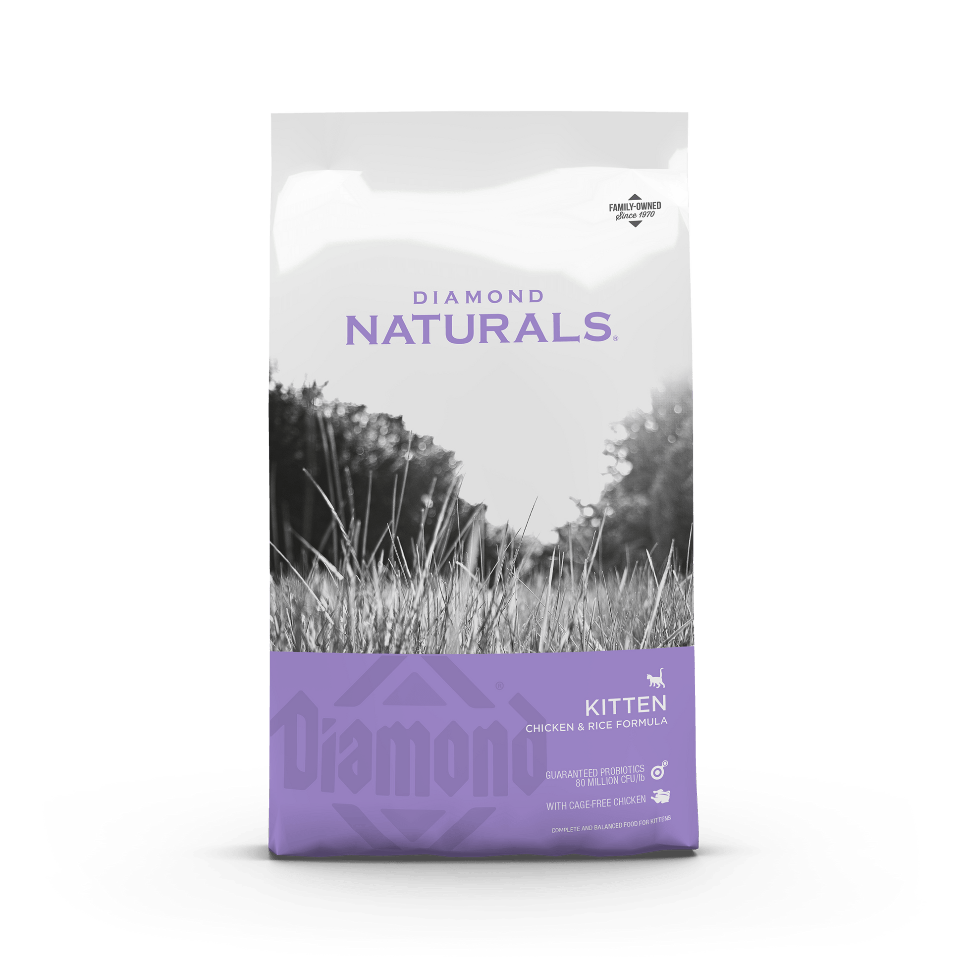 Diamond Naturals Kitten Chicken and Rice Dry Dog Food (6lb) - main product image