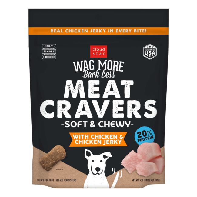 Wagmore Meat Cravers Chicken Dog Treats 5Oz Dog Treats - main product image