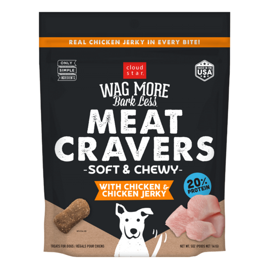 Wagmore Meat Cravers Chicken Dog Treats 5Oz Dog Treats - main product image