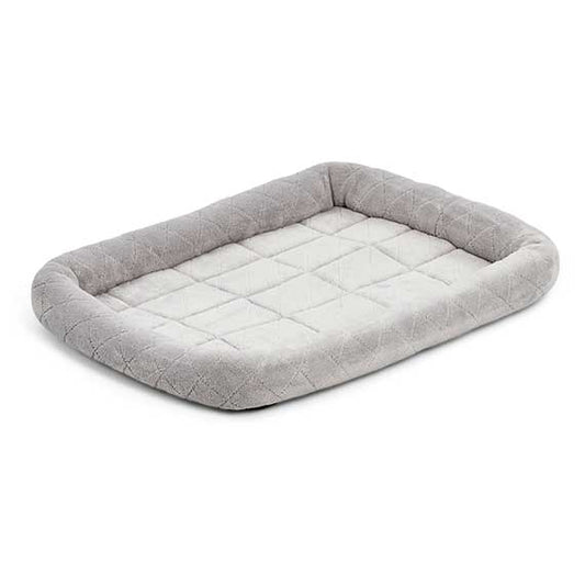 The Family Pet Dog Beds 24in Midwest Diamond Stitch Bed Gray - main product image