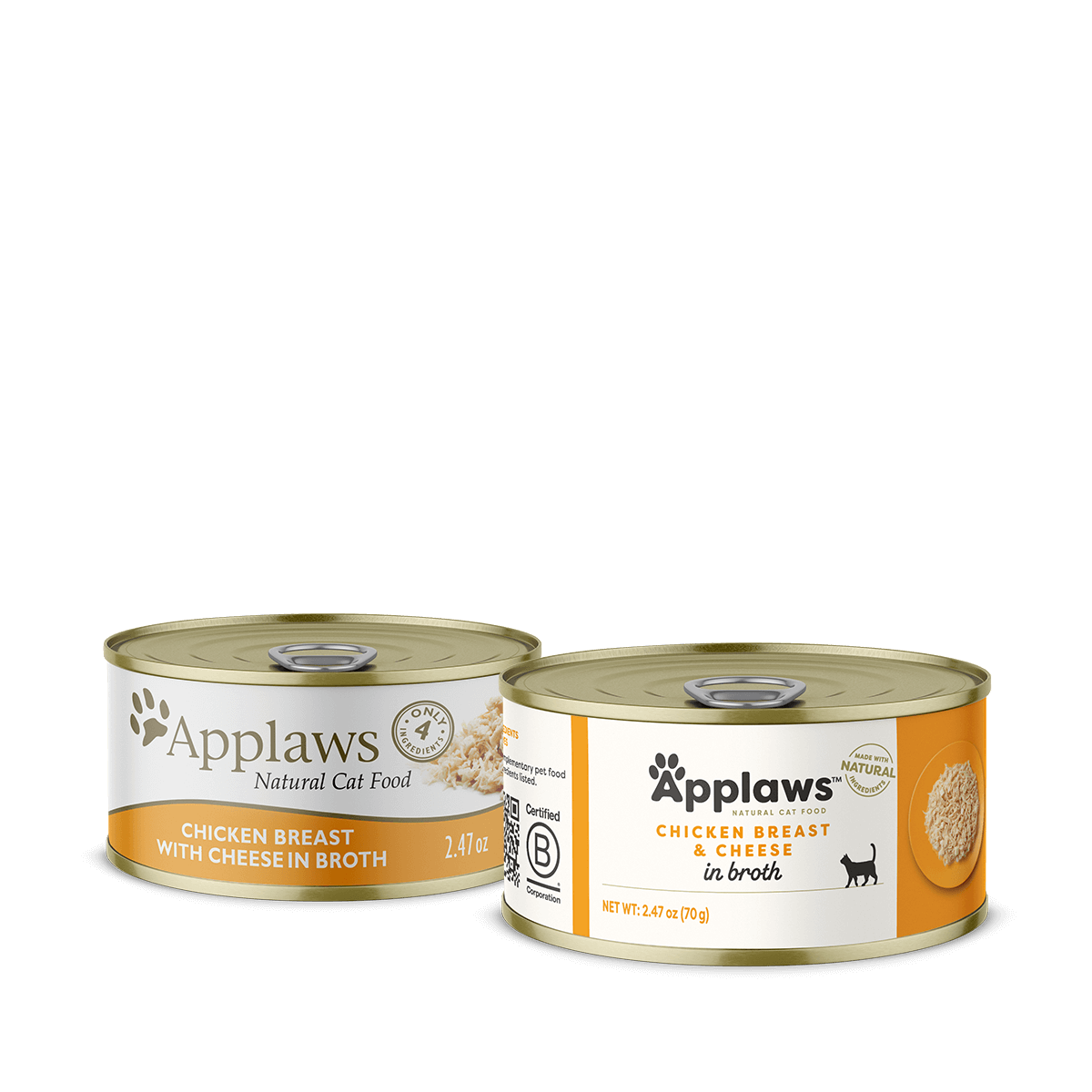 Applaws Adult Chicken Breast and Cheese in Broth Wet Cat Food (2.47oz) - Wet Cat Food at Purrfect Pet Kingdom