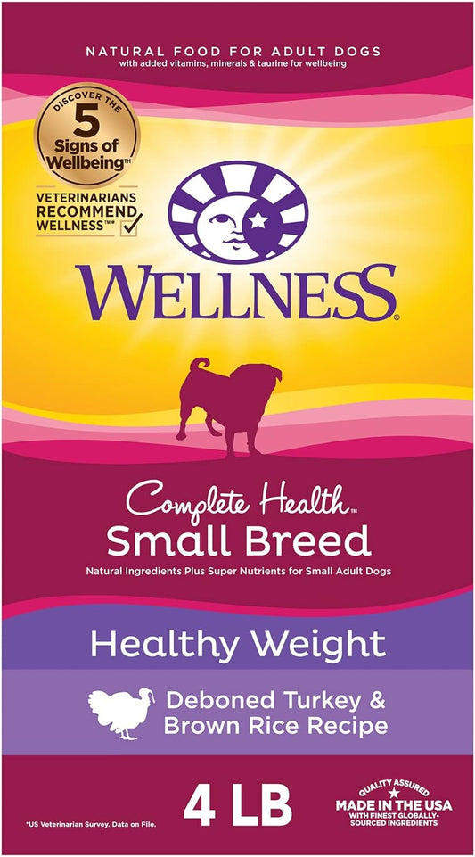 Wellness Complete Health Adult Small Breed Healthy Weight - main product image