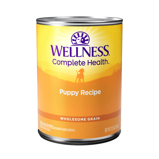Wellness Puppy Chicken and Salmon Wet Dog Food (12.5oz) - main product image
