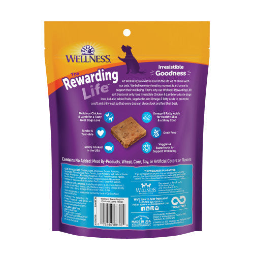Wellness All Life Stages Rewarding Life Chicken And Lamb Dog - detail view