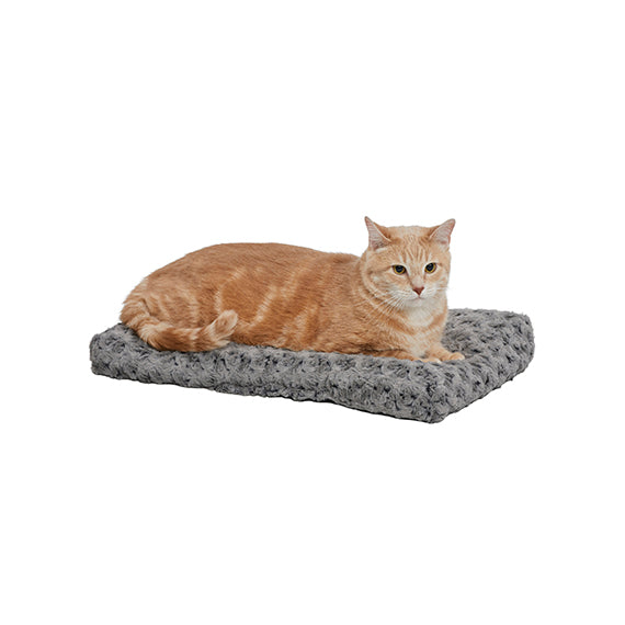 Midwest Ombre Swirl Pet Bed Gray 17X11 Fits 18Crate Washable - detail view