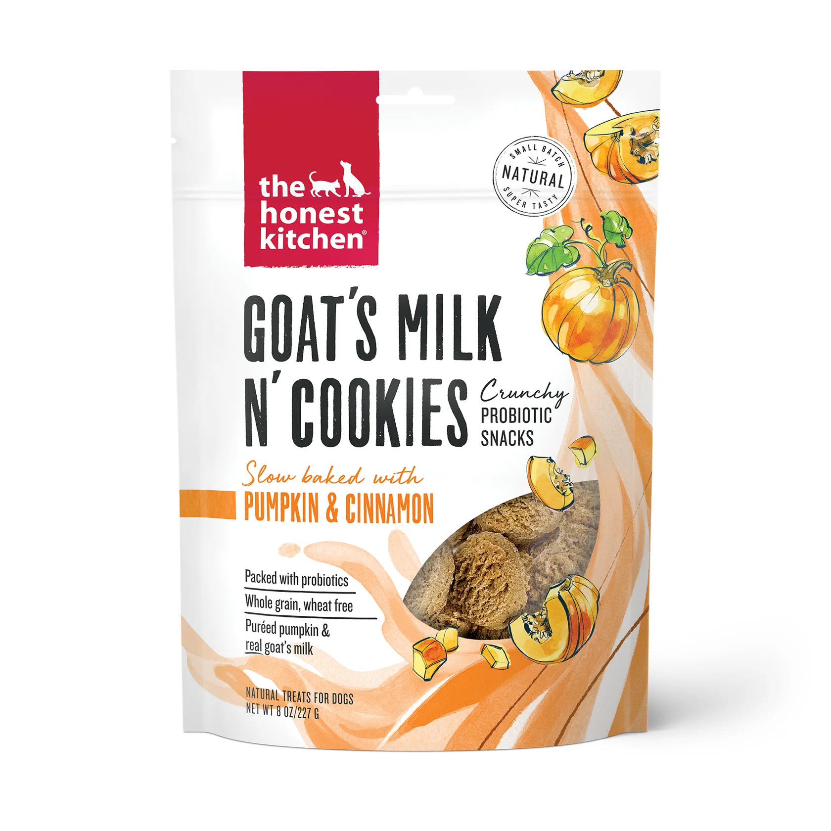 Dog Treats Premium Pumpkin Chews 8oz Training Rewards Premiu - main product image