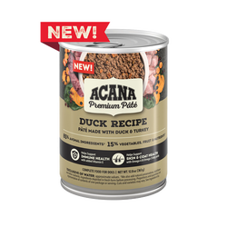 Dog Food Acana Adult Grain Free Pate Duck Wet Dog Food 12 8o - main product image