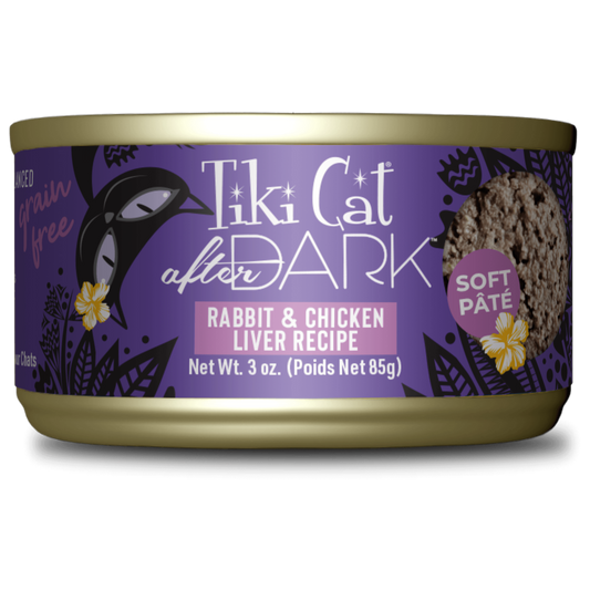 Tikicat Adult After Dark Rabbit And Chicken Liver Soft Pate - main product image