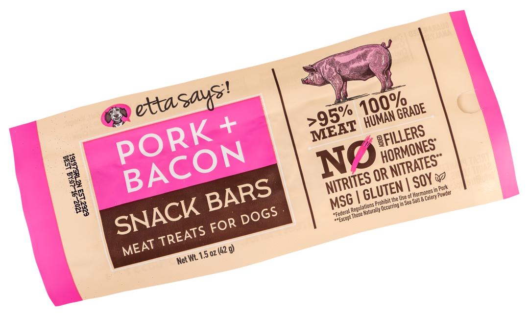 Dog Treats Premium Bacon Chews 1.5oz Training Rewards Premiu - main product image