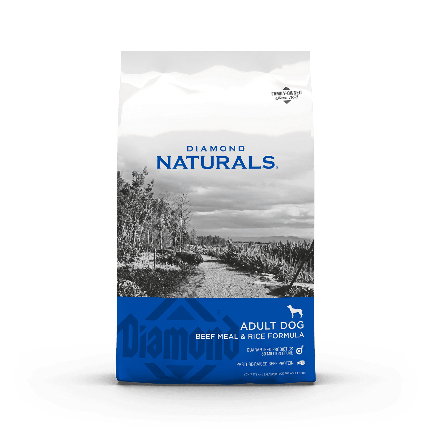 Diamond Naturals Adult Beef Meal & Rice Dry Dog Food (40lb) - main product image