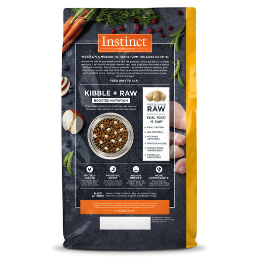 Instinct All Life Stages Raw Boost Grain Free Chicken Dry - detail view